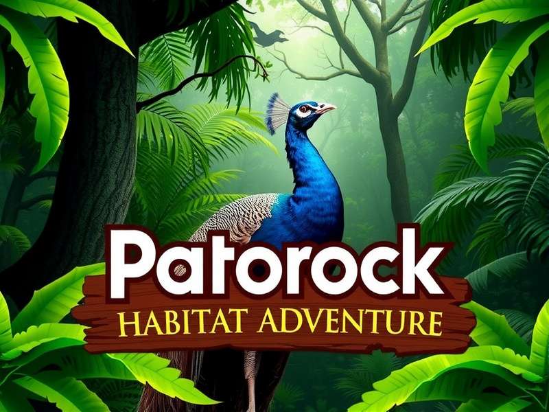 Peacock Habitat Adventure Game Cover